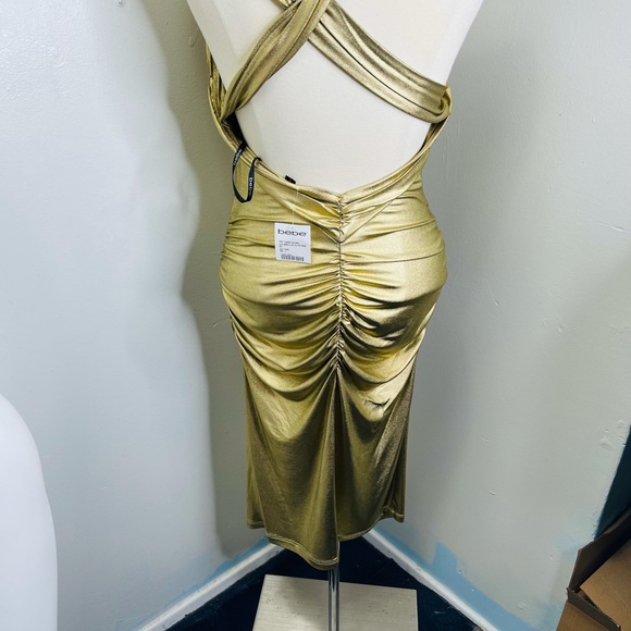 Gold dress size large - Picture 5 of 9